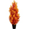 image:imageNearly Natural 3ft UV Resistant Autumn Artificial Fall Cedar Tree  IndoorOutdoor