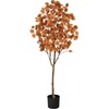 image:imageNearly Natural 5ft Autumn Eucalyptus Artificial Tree