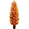 image:imageNearly Natural 5ft UV Resistant Autumn Artificial Fall Cedar Tree IndoorOutdoor