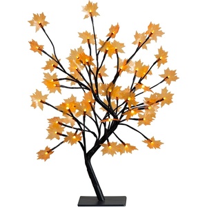 image:imageNearly Natural 18in PreLit Autumn Artificial Maple Fall Tree with 48 Warm White LED Lights