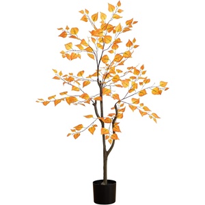 image:imageNearly Natural 4ft Autumn Birch Leaf Artificial Fall Tree