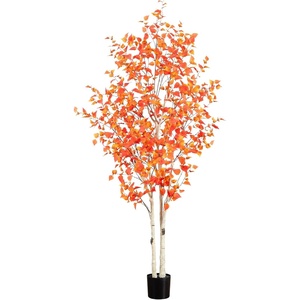 image:imageNearly Natural 8ft Autumn Birch Artificial Fall Tree