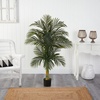 image:imageNearly Natural 55ft Double Robellini Palm Tree UV Resistant IndoorOutdoor