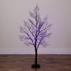 image:imageNearly Natural 4ft PreLit Minimalist Black Twig Halloween Tree with LEDs