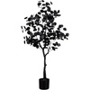 image:imageNearly Natural 4ft Black Eucalyptus Halloween Tree in Nursery Pot