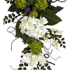 image:imageNearly Natural 28in Hydrangea Teardrop White