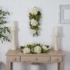 image:imageNearly Natural 28in Hydrangea Teardrop White