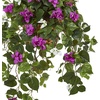 image:imageNearly Natural 30in Mixed Bougainvillea Artificial Plant Hanging Basket