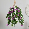 image:imageNearly Natural 30in Mixed Bougainvillea Artificial Plant Hanging Basket
