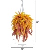 image:imageNearly Natural 36in Autumn Artificial Fern UVResistant Fall Decor