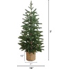 image:imageNearly Natural 3ft PreLit Artificial Christmas Tree 60 LED Lights