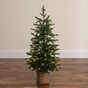 image:imageNearly Natural 3ft PreLit Artificial Christmas Tree 60 LED Lights