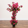 image:imageNearly Natural 4ft UV Resistant Artificial Spiral Bougainvillea Tree IndoorOutdoor4ft