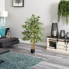 image:imageNearly Natural 5214 Bambusa Bamboo Silk Tree 6Feet Green 72 in4ft