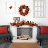 image:imageNearly Natural 6ft Fall Ranunculus Hydrangea and Berries Autumn Artificial Garland