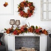image:imageNearly Natural 6ft Fall Ranunculus Hydrangea and Berries Autumn Artificial Garland
