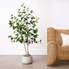 image:imageNearly Natural 7 ft Artificial Birch Tree with Real Touch Leaves4ft