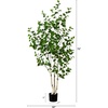 image:imageNearly Natural 7 ft Artificial Birch Tree with Real Touch Leaves6ft