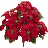 image:imageNearly Natural 24 Poinsettia Set of 2 Artificial Plant Red