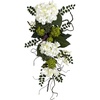 image:imageNearly Natural 28in Hydrangea Teardrop White