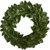 image:imageNearly Natural 30 in Artificial Magnolia Wreath for Indoor Home Decor