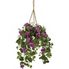 image:imageNearly Natural 30in Mixed Bougainvillea Artificial Plant Hanging Basket