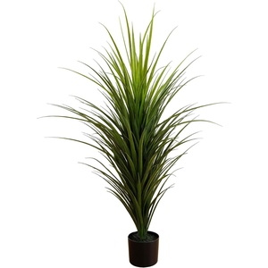 image:imageNearly Natural 4 ft UVResistant Artificial Grass Plant with Pot