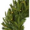 image:imageNearly Natural 24 PreLit Artificial Long Pine Christmas Wreath