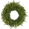 image:imageNearly Natural 24 PreLit Artificial Long Pine Christmas Wreath