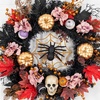 image:imageNearly Natural 24in Artificial Halloween Wreath Front Door Decor