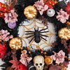 image:imageNearly Natural 24in Artificial Halloween Wreath Front Door Decor