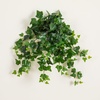 image:imageNearly Natural 24in UV Resistant Artificial Puff Ivy Hanging Plant IndoorOutdoor  Set of 324in