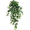 image:imageNearly Natural 24in UV Resistant Artificial Puff Ivy Hanging Plant IndoorOutdoor  Set of 341in