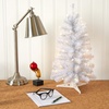 image:imageNearly Natural 2ft PreLit White Tabletop Artificial Christmas Tree 35 LEDs