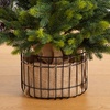 image:imageNearly Natural 3ft Artificial Balsam Fir Christmas Tree with Pine Cones in Jute Wire Planter