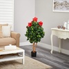 image:imageNearly Natural 4 ft Artificial Hibiscus Flowering Tree with Nursery Pot
