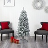 image:imageNearly Natural 4ft Small PreLit Fir Artificial Christmas Tree 150 LEDsGreen