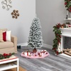 image:imageNearly Natural 4ft Small PreLit Fir Artificial Christmas Tree 150 LEDsGreen