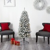 image:imageNearly Natural 4ft Small PreLit Fir Artificial Christmas Tree 150 LEDsGreen