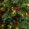 image:imageNearly Natural 4ft Small PreLit Fir Artificial Christmas Tree 150 LEDsGreen