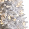 image:imageNearly Natural 4ft Small PreLit Fir Artificial Christmas Tree 150 LEDsWhite