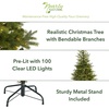 image:imageNearly Natural 4ft Small PreLit Spruce Artificial Christmas Tree 100 LEDs