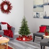 image:imageNearly Natural 4ft Small PreLit Spruce Artificial Christmas Tree 100 LEDs