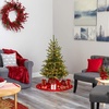 image:imageNearly Natural 4ft Small PreLit Spruce Artificial Christmas Tree 100 LEDs