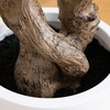 image:imageNearly Natural 6ft Artificial Grand Olive Tree in White Decorative Planter