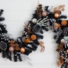 image:imageNearly Natural 6ft Black Artificial Halloween Garland with Creepy Hands