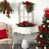 image:imageNearly Natural Artificial Hydrangea Christmas Centerpiece Candle Holder