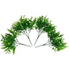 image:imageNearly Natural 14 in UVResistant Artificial Mixed Greens Bush Set of 4