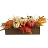 image:imageNearly Natural 16 Fall Harvest Pumpkins and Berries Artificial Arrangement