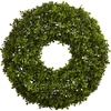 image:imageNearly Natural 22in Artificial Boxwood Wreath